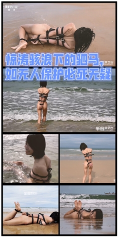 [Peninsula Shuyitai][Four horses][Belt] Four horses under the stormy waves, the waves are like whips
