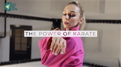 [JustHotFight]KARATE SHOTOKAN OLGA VS MMA FIGHTER