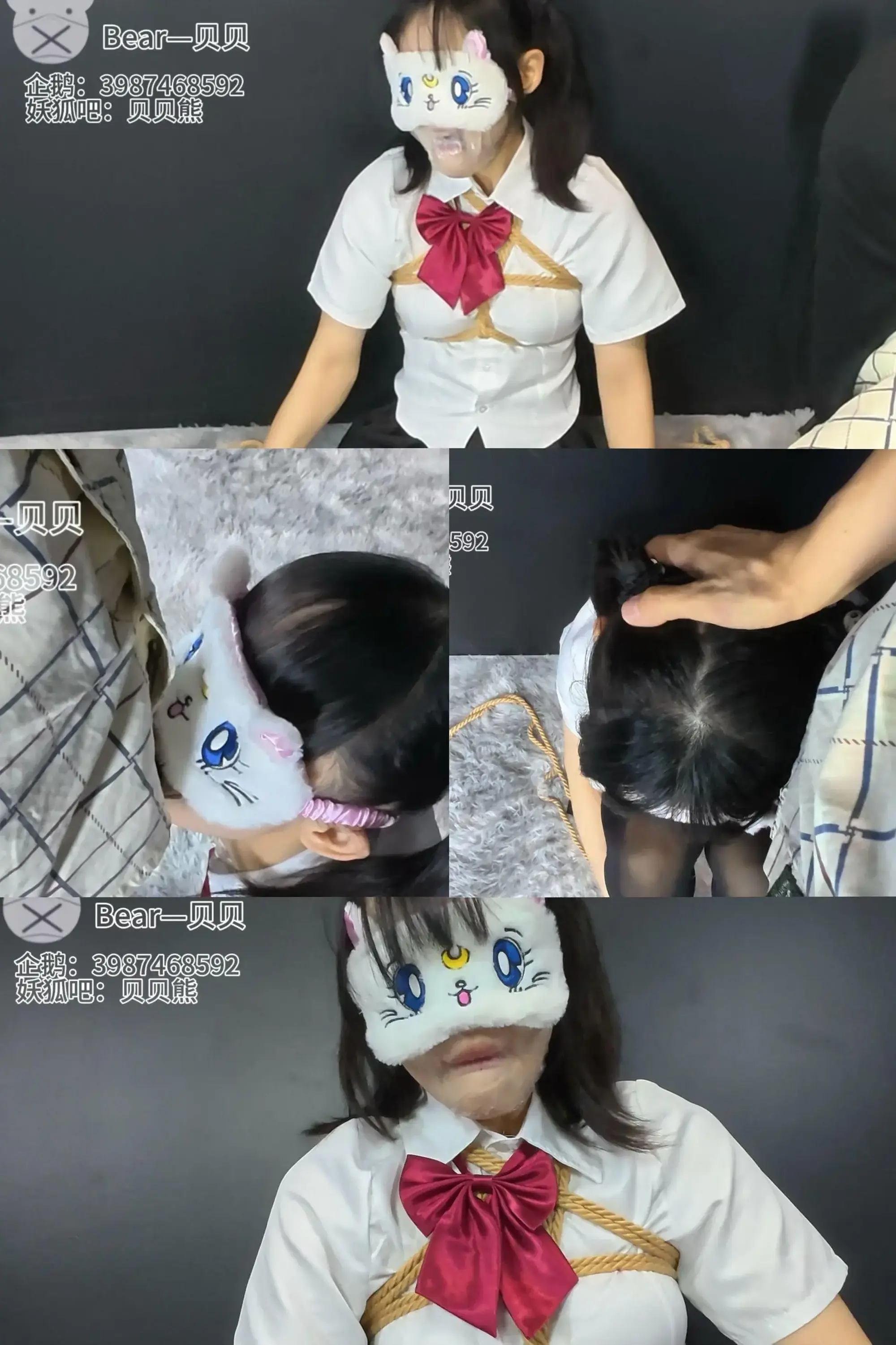 [Beibei Bear] I feel so good and want more, but I will suffocate!! I can't shout in my mouth, but my body is very honest. The application of call control that reduces rest time makes Beibei feel different [X_X][Revenge of Beibei 10-Countdown to call control of the application]