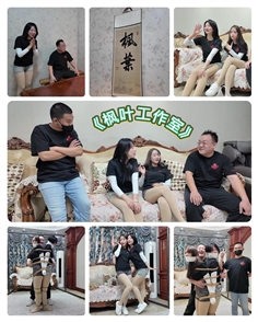 [Maple Leaf][Jiawen, Eva] starring, interview, raid, hand wrapping, double bondage, forced standing, rope stimulation