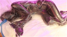 [fionaworld] The extremely thick PU leather ZENTAI was put into a vacuum bag