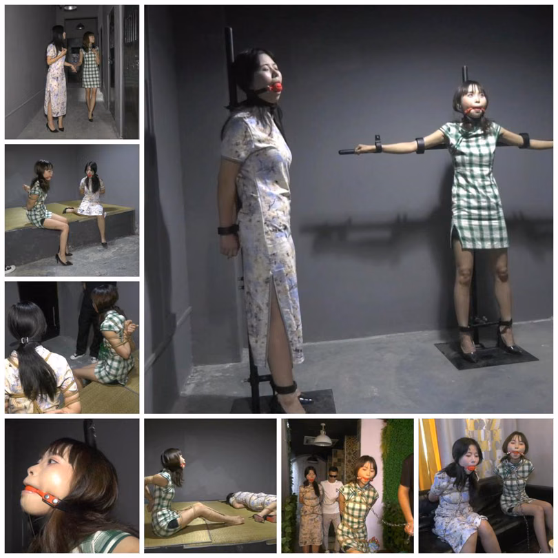 [Shengjing Film and Television] Two sisters in secret sales experience an immersive script and accidentally enter a human trafficker's den and are imprisoned in a dungeon for training and then sold.
